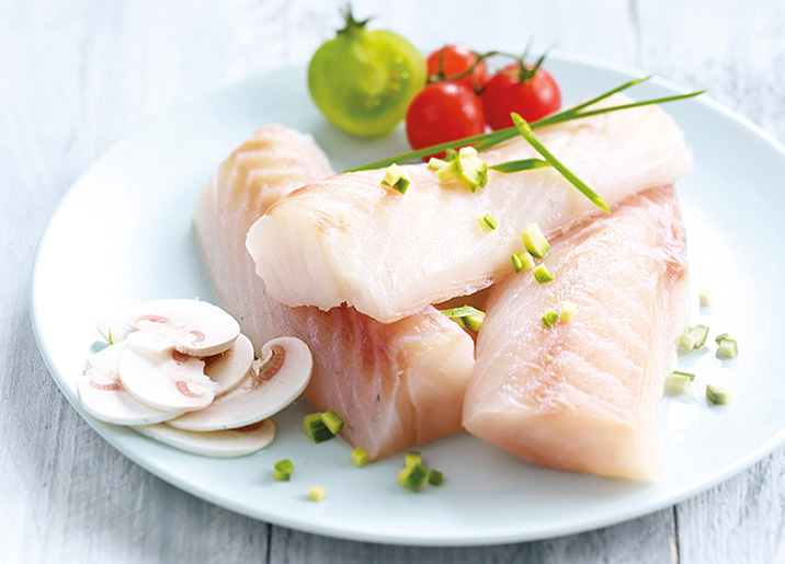 Coeurs de filets de colin (lieu)