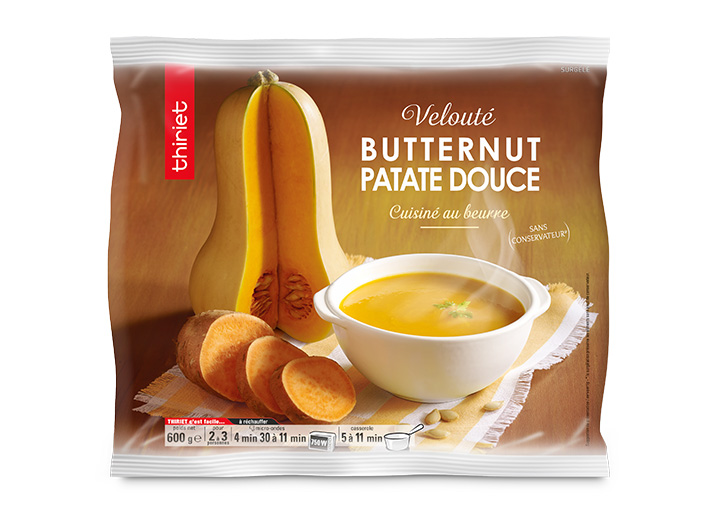 Velouté butternut/patate douce