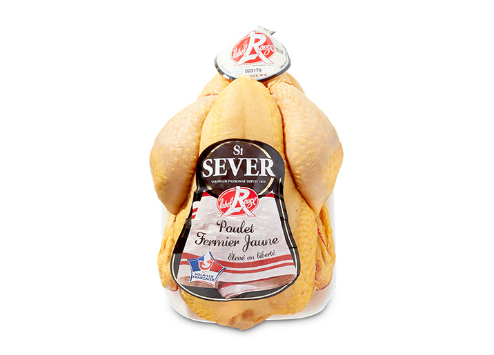 Poulet jaune fermier des Landes