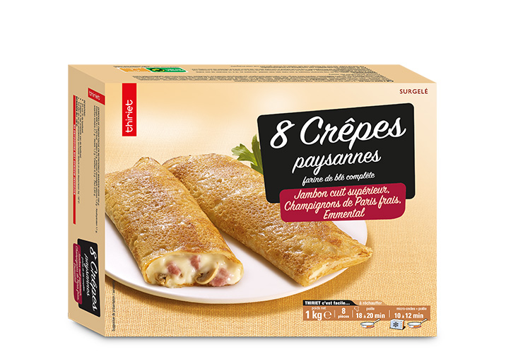8 Crêpes paysannes