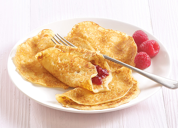 10 Mini crêpes