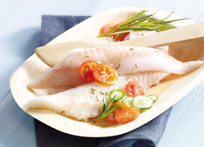 Coeurs de filets d'églefin