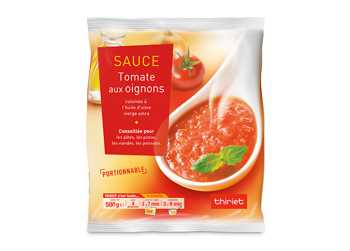 Sauce tomate aux oignons