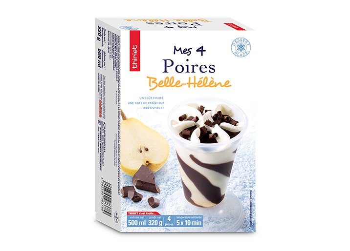 4 Poires Belle-Hélène