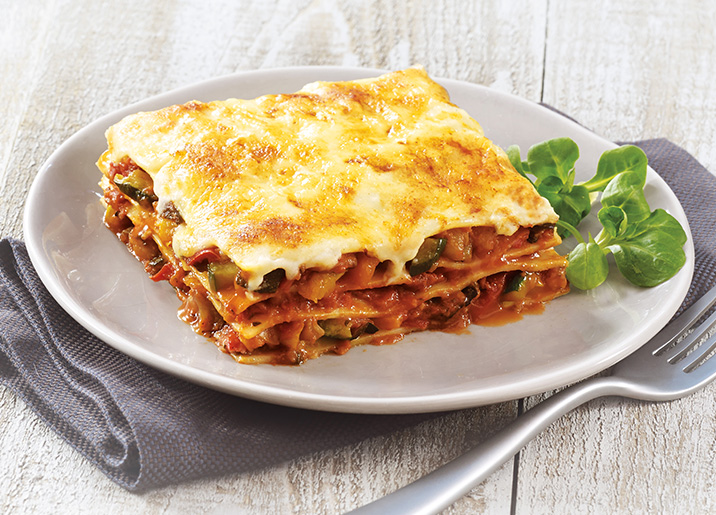 Lasagnes aux légumes grillés