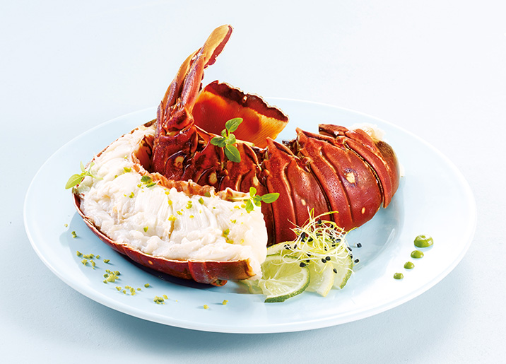 1 Queue de langouste Caraïbes crue