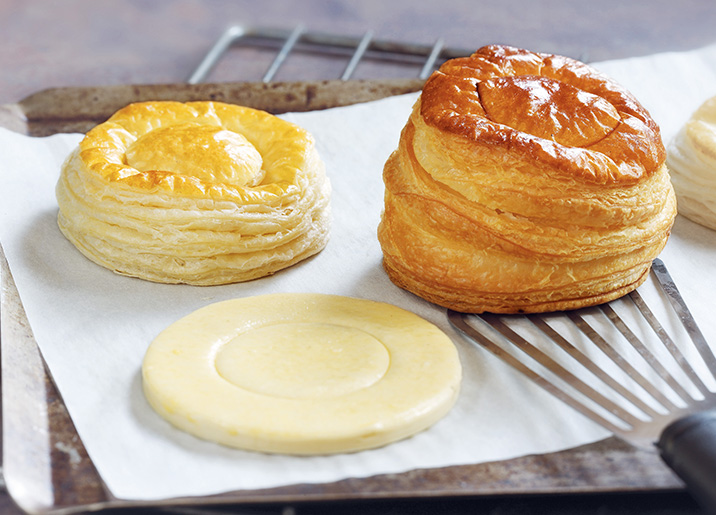 4 Croûtes à bouchées à cuire