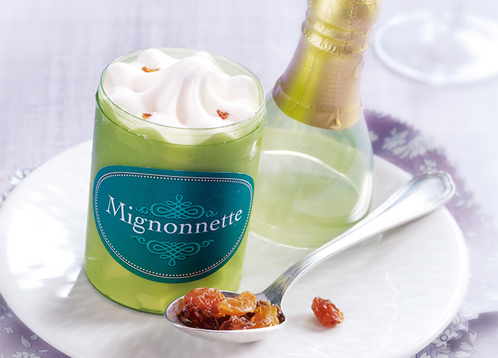 4 Mignonnettes au Marc de Champagne