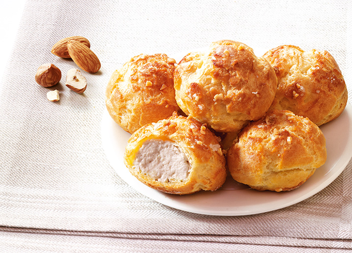 6 Choux praliné