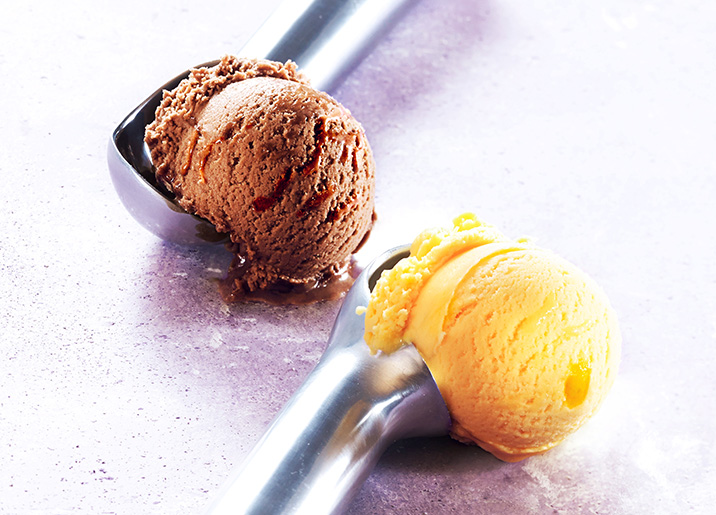 Crème glacée Façon pâte à tartiner