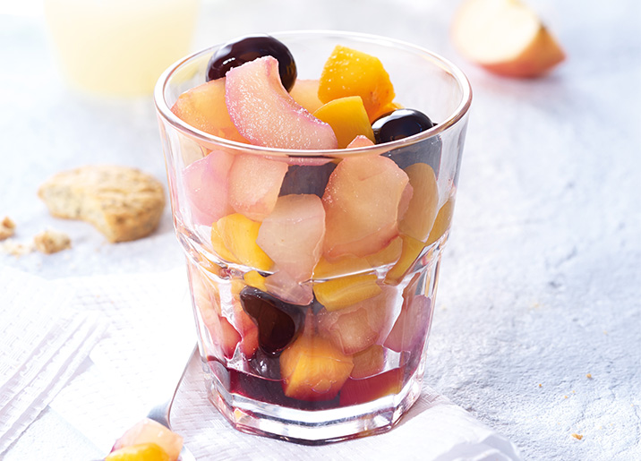 2 sachets de fruits au choix 