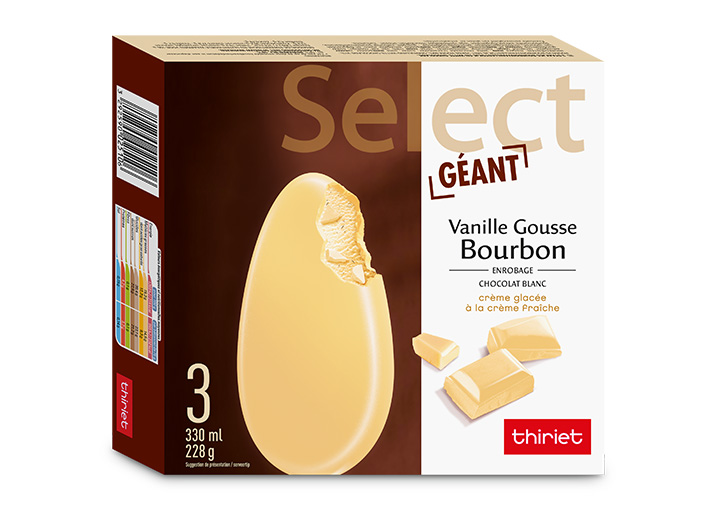 3 Select™ Géant Vanille gousse