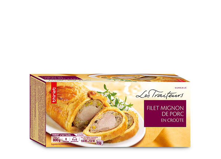 Filet mignon de porc en croûte