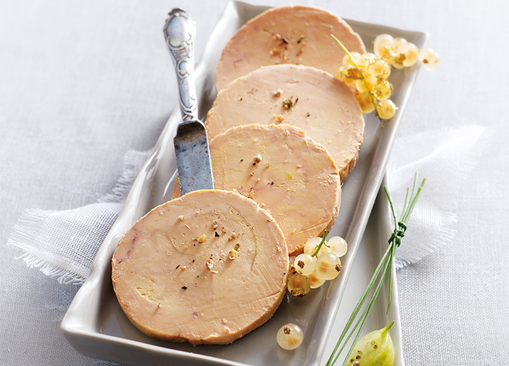 Foie gras de canard entier Sud-Ouest, 4 tranches