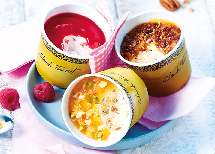 2 Pots Exubérance™ Yaourt Fraise Framboise