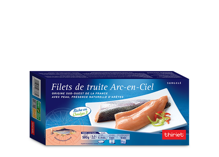 Filets de truite - Arc-en-Ciel