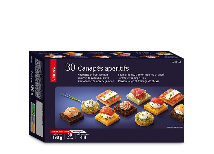 30 Canapés apéritifs