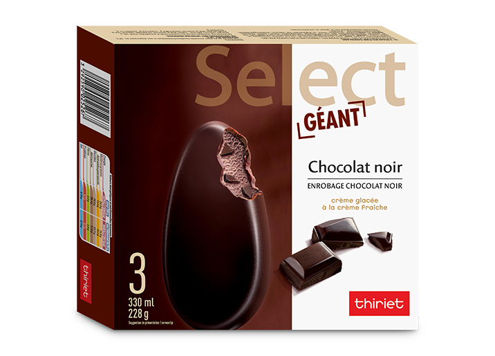 3 Select™ Géant Chocolat noir enr. chocolat noir