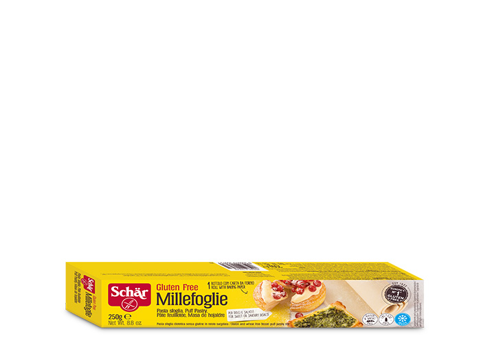 Pâte feuilletée 'Millefoglie' sans gluten