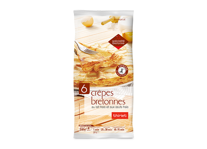 6 Crêpes bretonnes