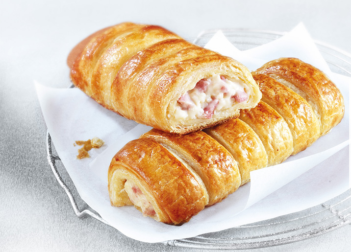4 Roulés jambon/fromage