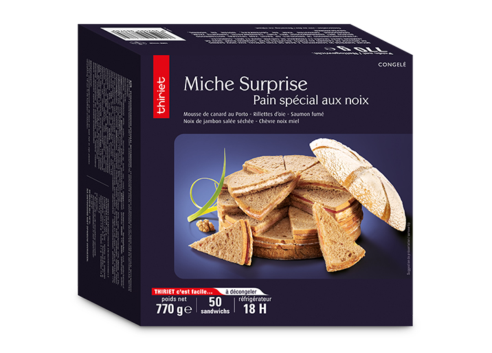 Miche surprise pain spécial aux noix
