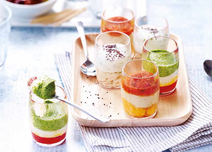 6 Verrines apéritives