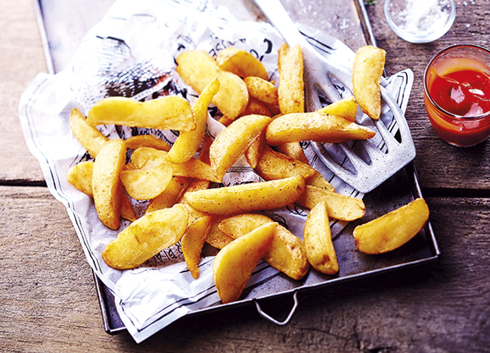 Wedges aux épices douces