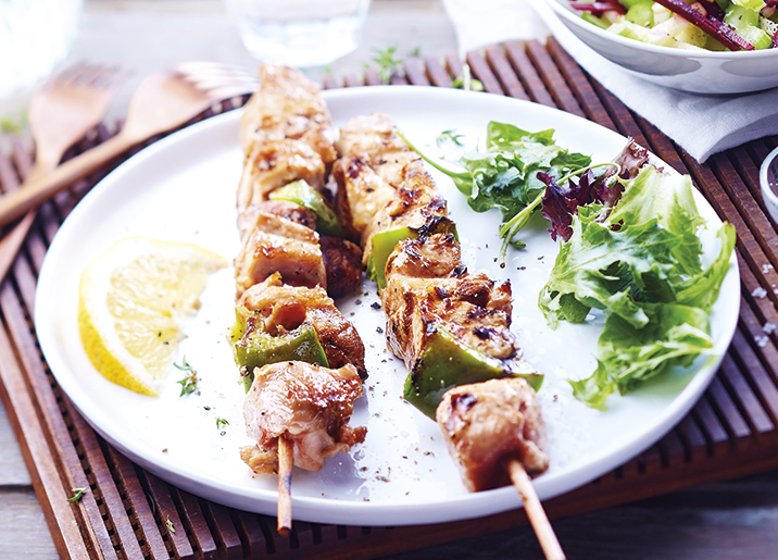 8 Brochettes de dindonneau