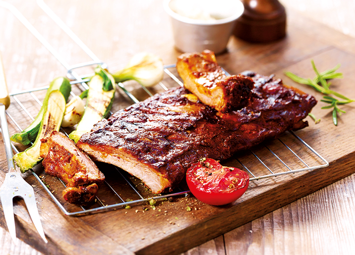 Ribs de porc BBQ