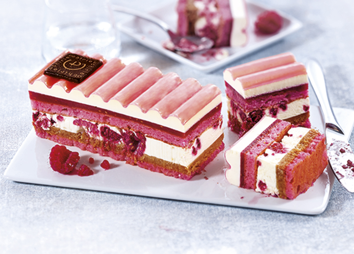 Délice du pâtissier chocolat blanc/framboise
