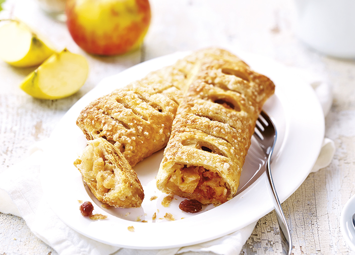 2 Strudels aux pommes