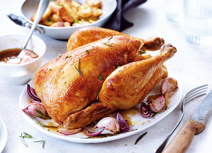 Poulet blanc fermier de Vendée