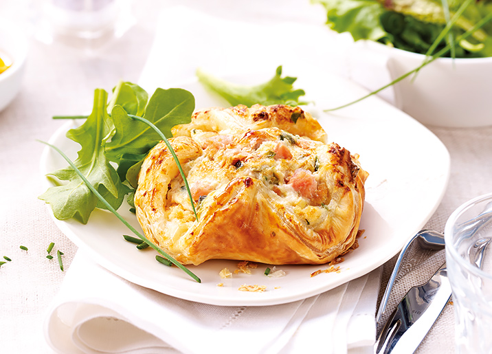 4 Paniers au saumon