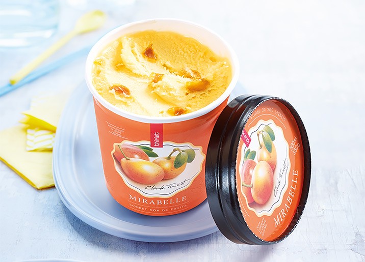 Pot Sorbet Plein Fruit Mirabelle de Lorraine
