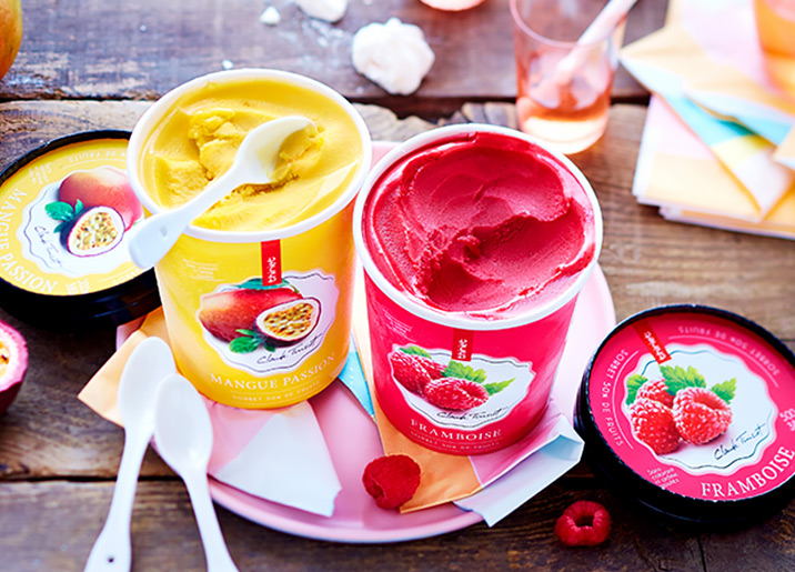 Pot Sorbet Plein Fruit Mangue Passion