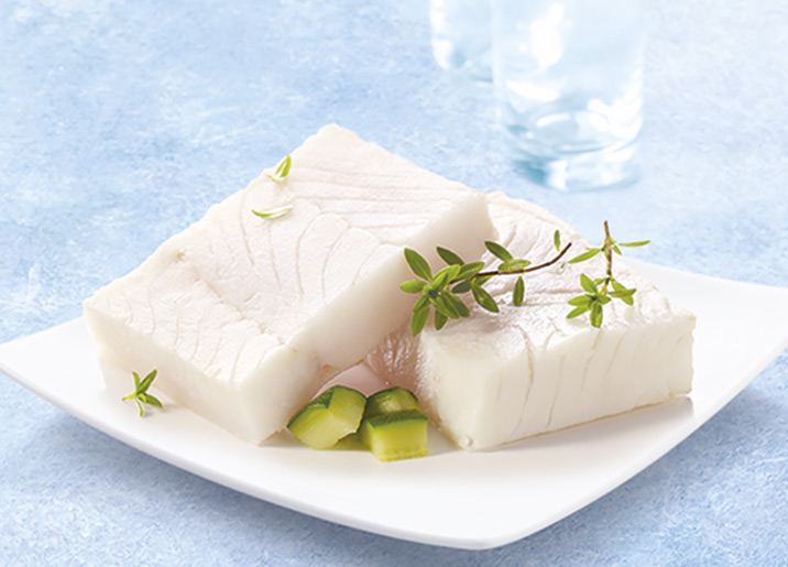 4 Portions de filets de cabillaud