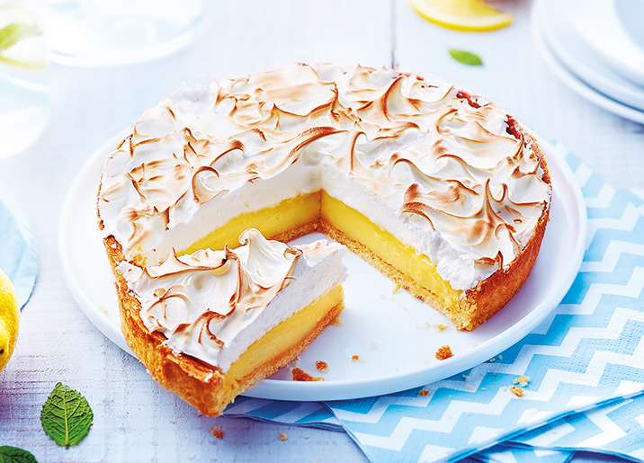 Tarte au citron meringuée