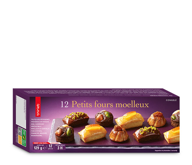 12 Petits fours moelleux