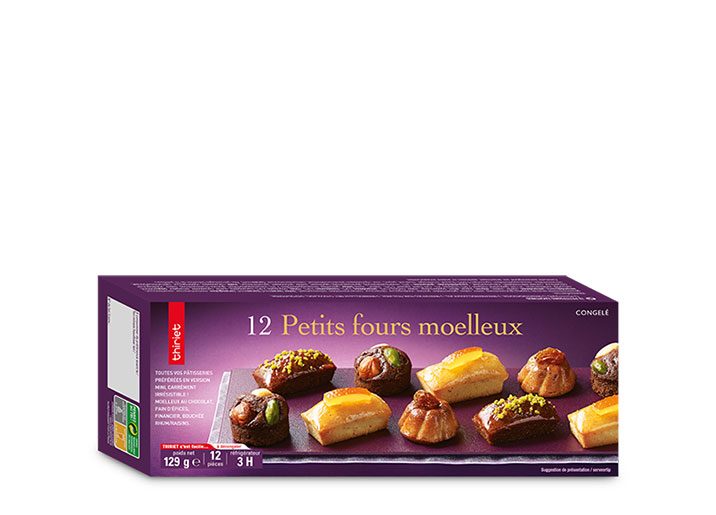 12 Petits fours moelleux