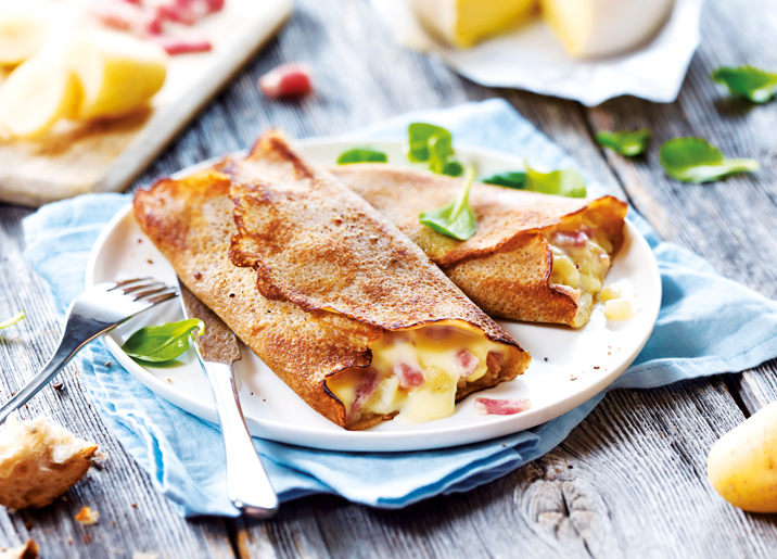 2 Galettes recette savoyarde surgelé, gamme Entrées Snacking Tartes