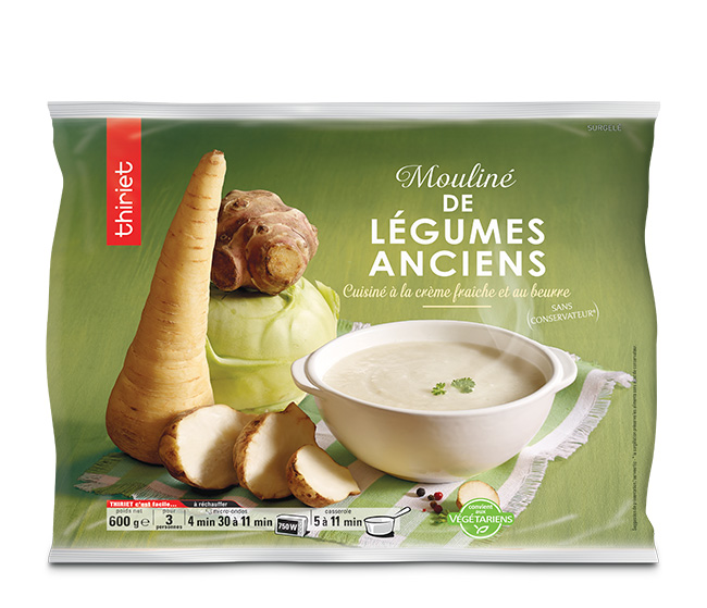 Mouliné de légumes anciens