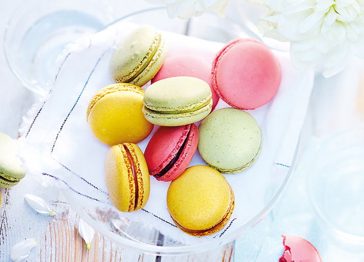 6 Macarons à la pistache