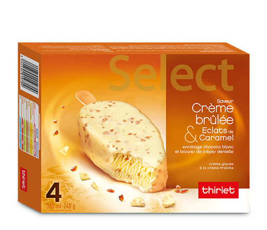 4 Select™ Saveur crème brûlée