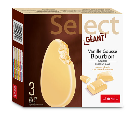 3 Select™ Géant Vanille gousse