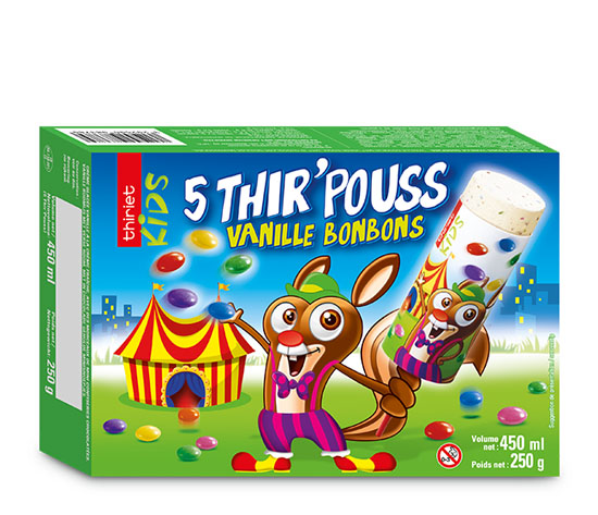 5 Thir'Pouss™ Vanille/Bonbons