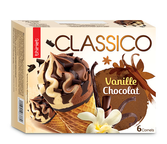 12 Cornets Classico au choix 