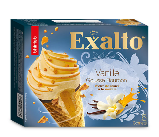 6 Cornets Exalto™ Vanille gousse Bourbon