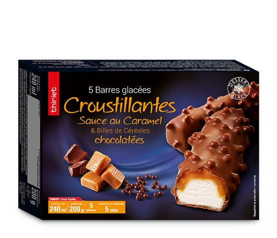 Lot de 2 boites de barres glacées au choix parmi 4 recettes 