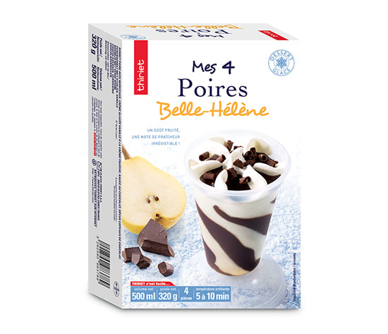 4 Poires Belle-Hélène